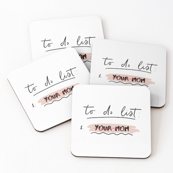 Item preview, To Do List Your Mom designed and sold by Store-Designify.