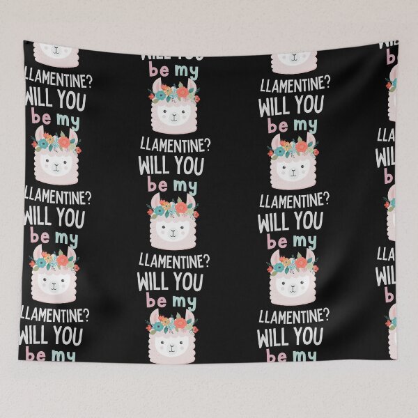 Item preview, Will You Be My Llamentine? designed and sold by SweetAndSpice.