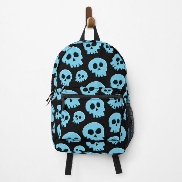 Item preview, Cute Skull Pattern Blue designed and sold by StuffByRo.