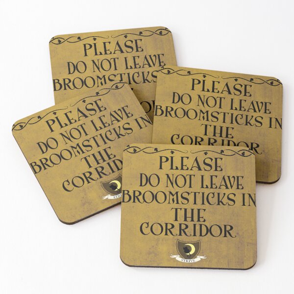 Item preview, Please Do Not Leave Broomsticks In The Corridor designed and sold by Rogdall.