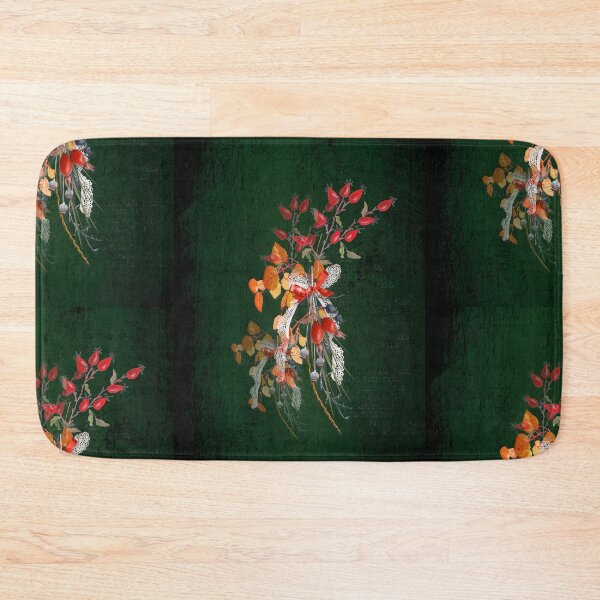 Item preview, Berries on dark green background abstract designed and sold by Areashor.