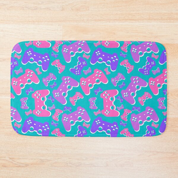 Item preview, Pink and purple controller pattern designed and sold by The magic  Yellow bus.