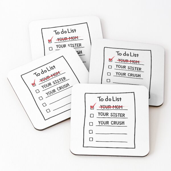 Item preview, To Do List Your Mom designed and sold by Store-Designify.