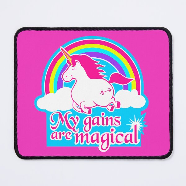 Item preview, Fitness Unicorn Gym Gains designed and sold by Tim Addison.