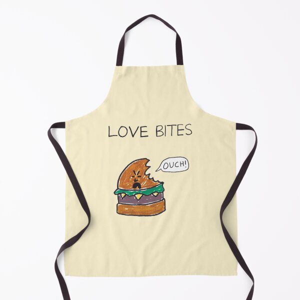 Item preview, Love Bites - Burger (Pen Drawing) designed and sold by Sketchypenface.