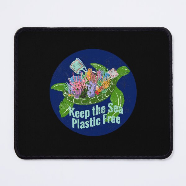 Item preview, Save the Sea and Keep it Plastic Free designed and sold by Manoroma.