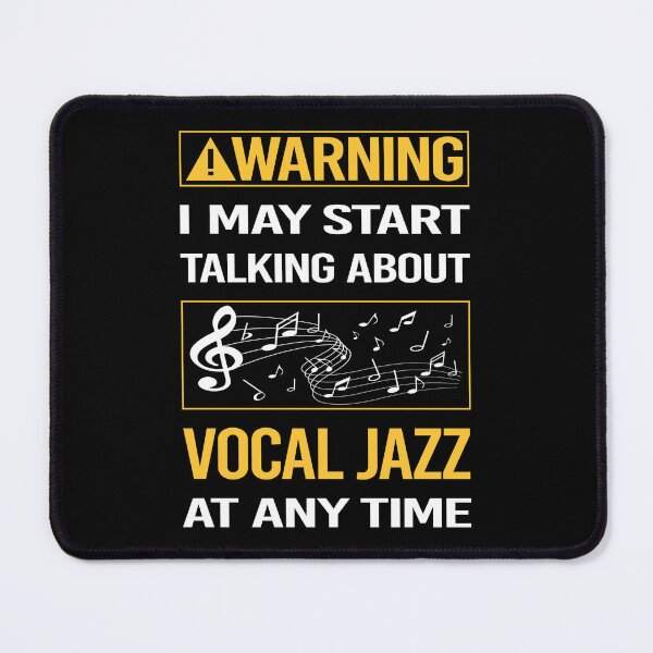 Item preview, Funny Warning Vocal jazz designed and sold by FulviaContreras.