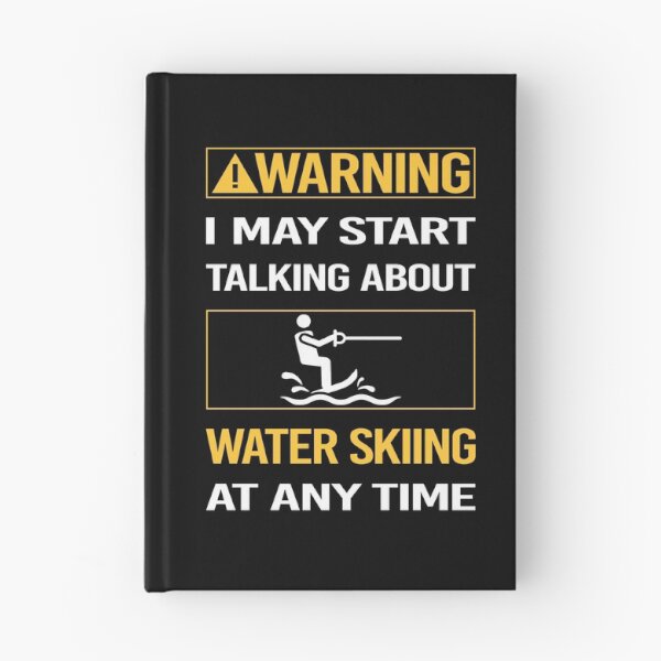 Item preview, Funny Warning Water Skiing designed and sold by FulviaContreras.