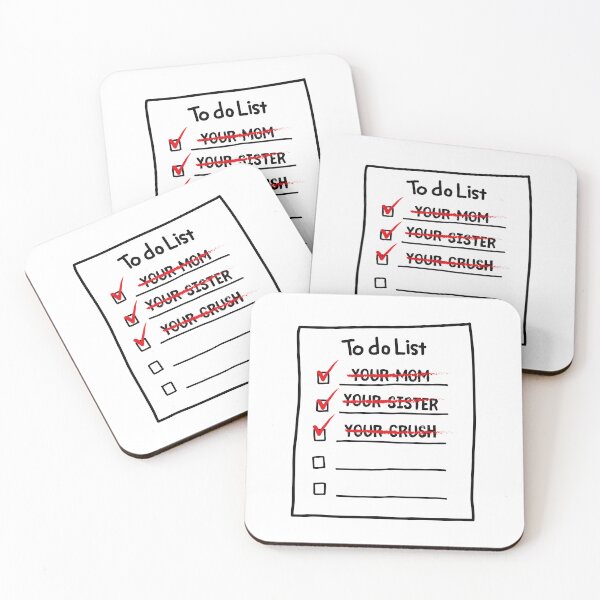 Item preview, To Do List Your Mom designed and sold by Store-Designify.