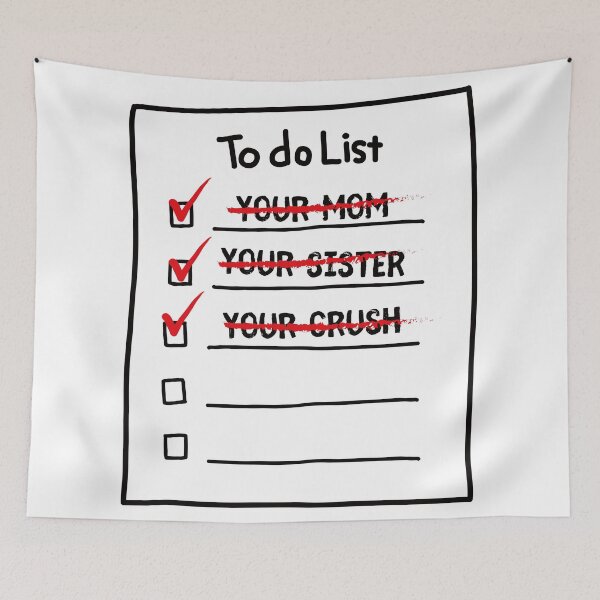 Item preview, To Do List Your Mom designed and sold by Store-Designify.