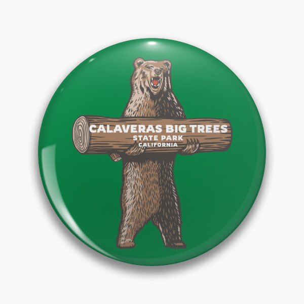 Item preview, Calaveras Big Trees State Park California CA Forest and Wilderness Bear Carrying a Tree Log designed and sold by palmettodigital.