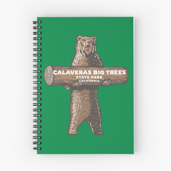 Item preview, Calaveras Big Trees State Park California CA Forest and Wilderness Bear Carrying a Tree Log designed and sold by palmettodigital.