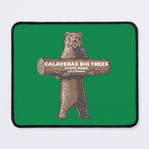 Item preview, Calaveras Big Trees State Park California CA Forest and Wilderness Bear Carrying a Tree Log designed and sold by palmettodigital.