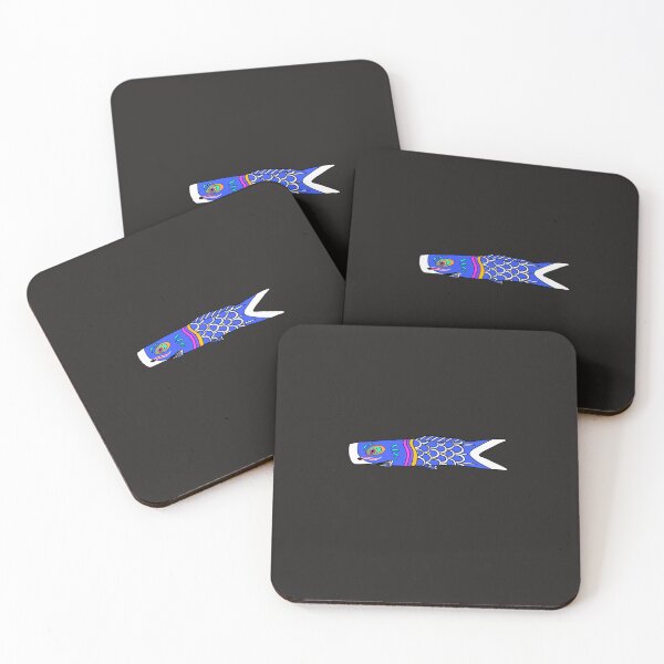Item preview, Blue Carp Streamer (Koinobori) Sticker designed and sold by MarcModer.
