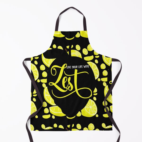 Item preview, Live Your Life With Zest: Lemon Zest Pun designed and sold by TeesYouWant.