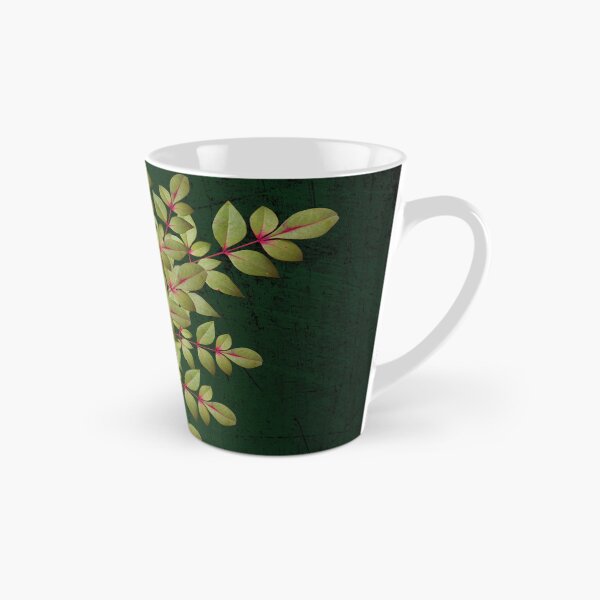 Item preview, Red berries green leaves dark green background  designed and sold by Areashor.