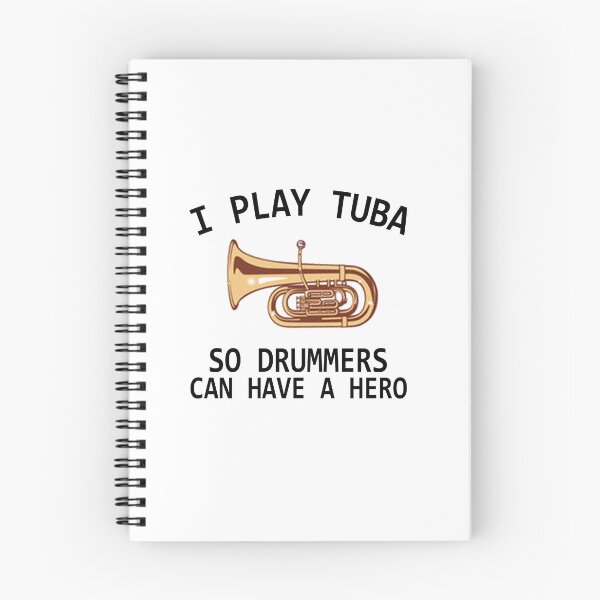 Item preview, Tuba Player Gift, I play tuba so drummers can have a hero Tubaist Funny Musician  Band Gift  Funny Rude Offensive saying, designed and sold by joygift369.