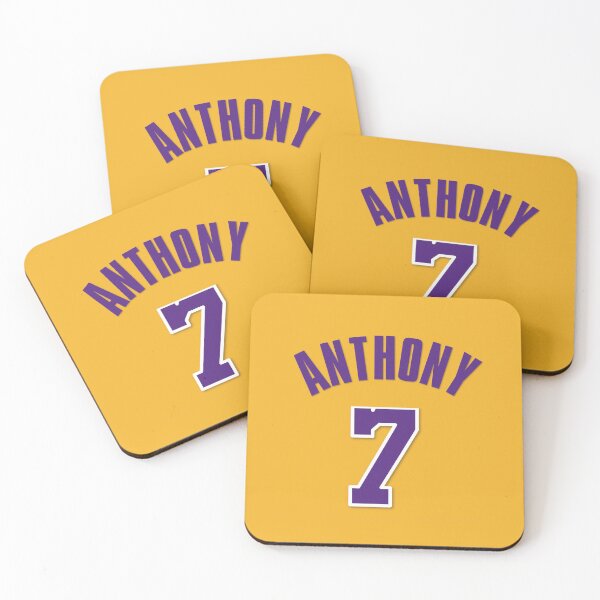 Item preview, Carmelo Anthony no. 7 designed and sold by LakeshowThreads.