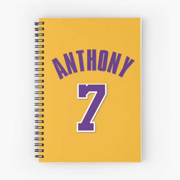 Item preview, Carmelo Anthony no. 7 designed and sold by LakeshowThreads.