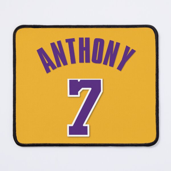 Item preview, Carmelo Anthony no. 7 designed and sold by LakeshowThreads.
