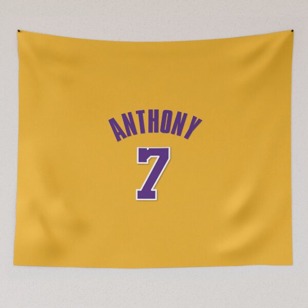 Item preview, Carmelo Anthony no. 7 designed and sold by LakeshowThreads.
