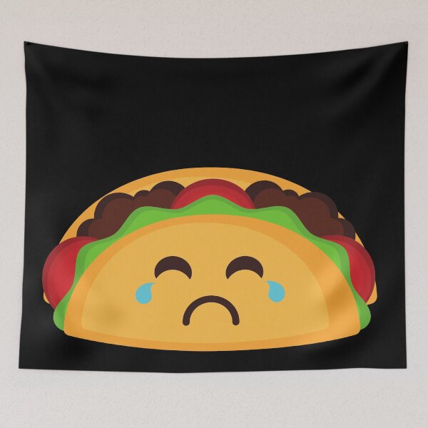 Item preview, Sad kawaii tacos | cute kawaii art designed and sold by ArtisticThings1.