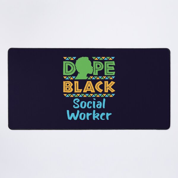 Item preview, Dope Black Social Worker African American Social Work designed and sold by jaygo.