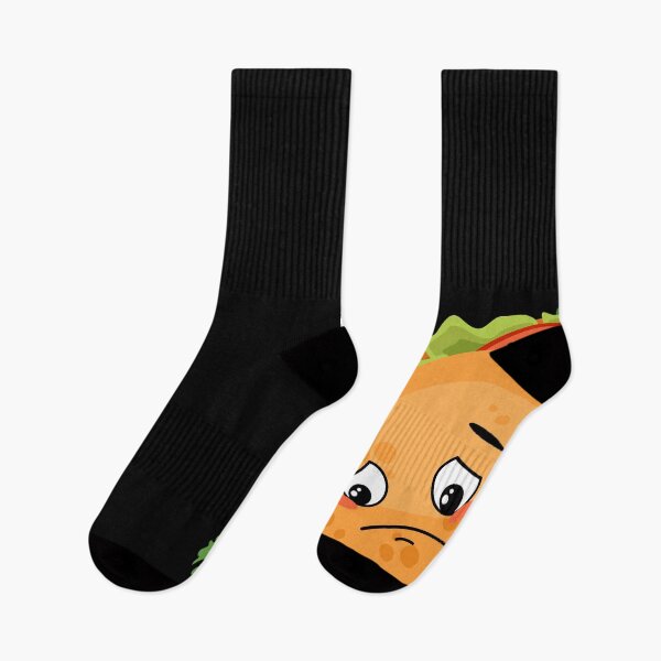 Item preview, Sad kawaii tacos | cute kawaii art designed and sold by ArtisticThings1.