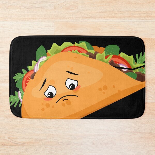 Item preview, Sad kawaii tacos | cute kawaii art designed and sold by ArtisticThings1.