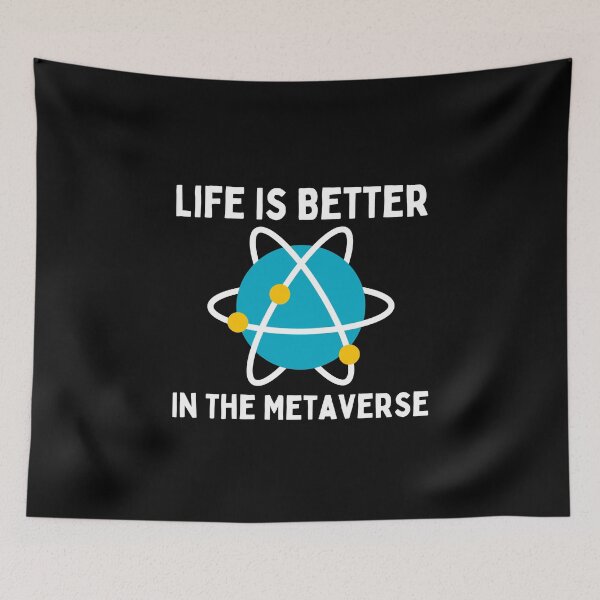 Item preview, Life Is Better In The Metaverse - Funny Gamer and Crypto Trader Gift designed and sold by Dip-Art.