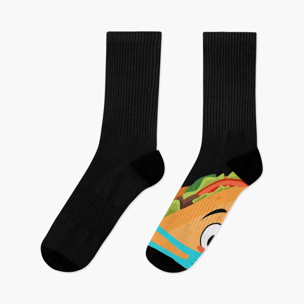 Item preview, Super Sad kawaii tacos with mask | cute kawaii art designed and sold by ArtisticThings1.