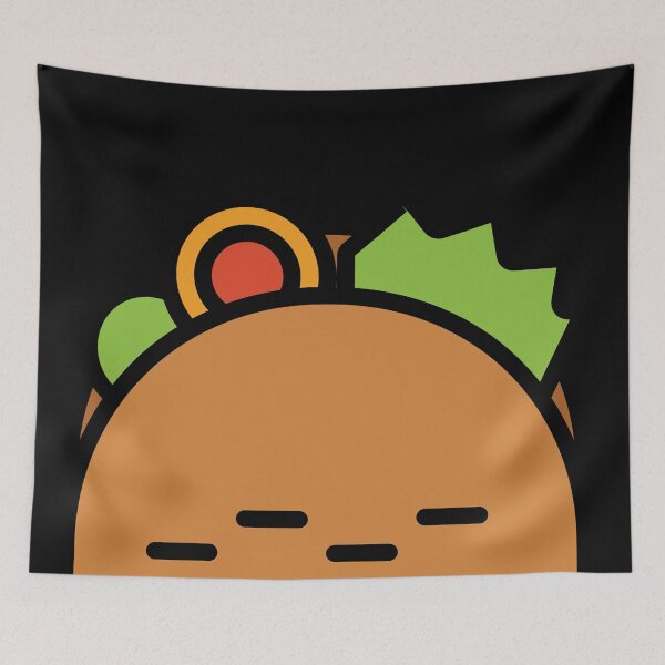 Item preview, Tasty Sad kawaii tacos | cute kawaii art designed and sold by ArtisticThings1.