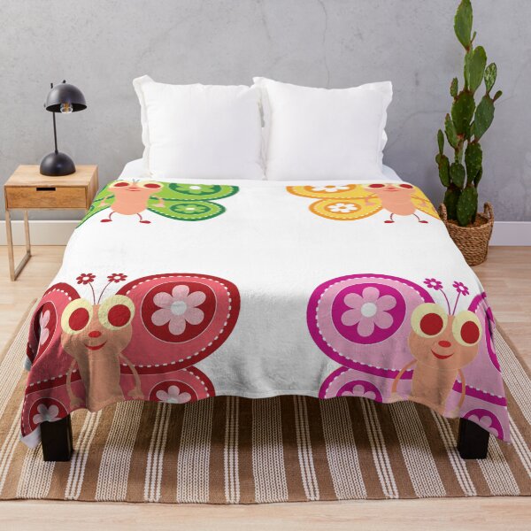 Item preview, Colorful cartoon butterflies designed and sold by colorleafz.