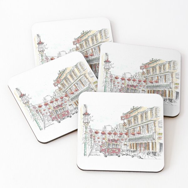 Item preview, Chinatown, San Francisco  designed and sold by Julia's Print Studio .