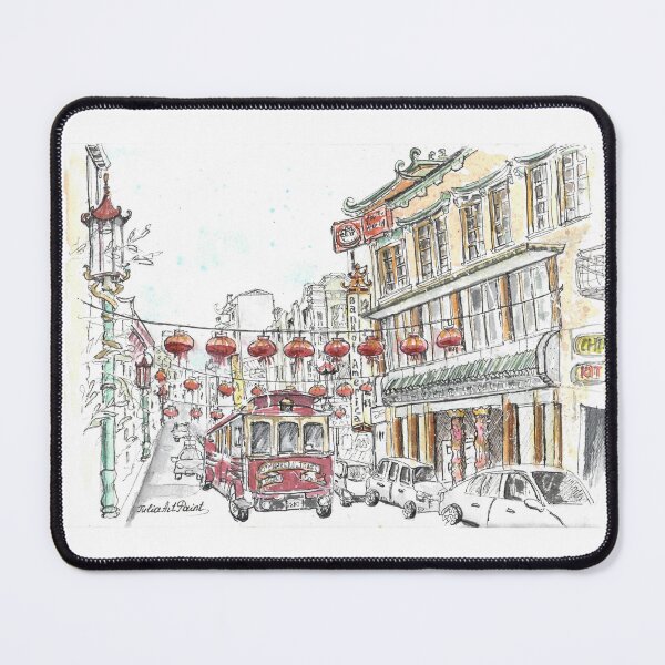 Item preview, Chinatown, San Francisco  designed and sold by Julia's Print Studio .