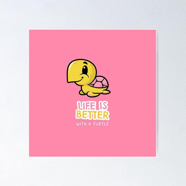 Item preview, Life Is Better With A Turtle Cute Gift designed and sold by LADistrictGarb.