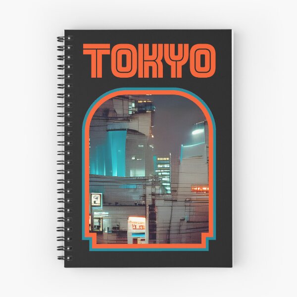 Item preview, Tokyo City Night Abstract Retro Sci-Fi designed and sold by patricklevar.