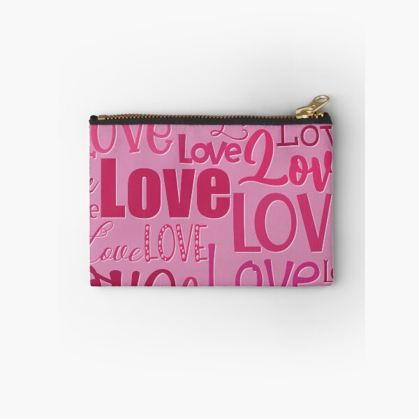 Item preview, Love is the biggest word , Valentine graphic greeting in pink and red designed and sold by marina63.
