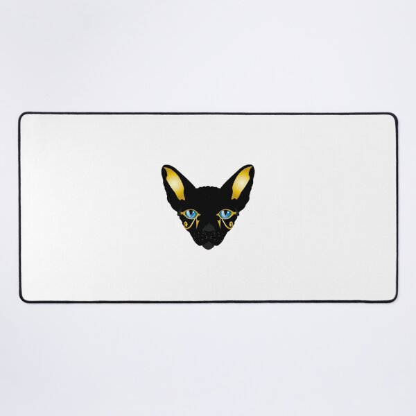Item preview, Cat Sphynx Cat Cutout Egypt Sacred Golden Culture designed and sold by obviouslogic.