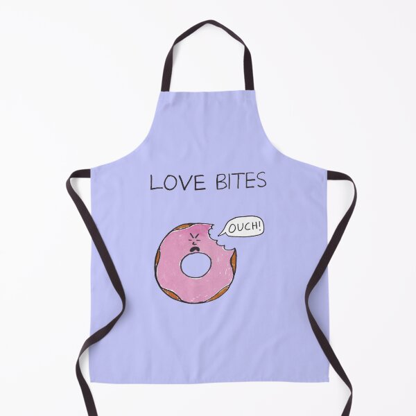 Item preview, Love Bites - Doughnut / Donut (Pen Drawing) designed and sold by Sketchypenface.