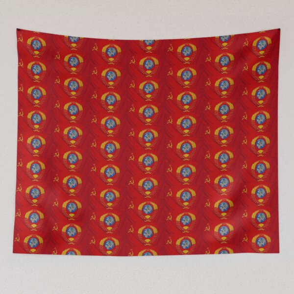 Item preview, Flag USSR art designed and sold by Rashkin.