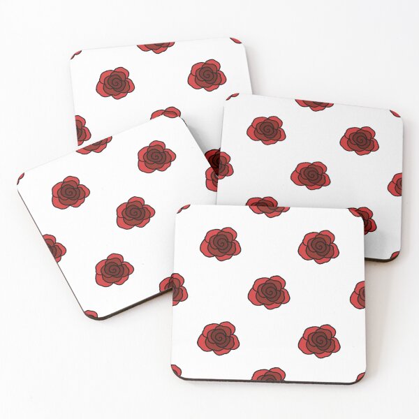 Item preview, Red flower pattern  designed and sold by FashionN5.