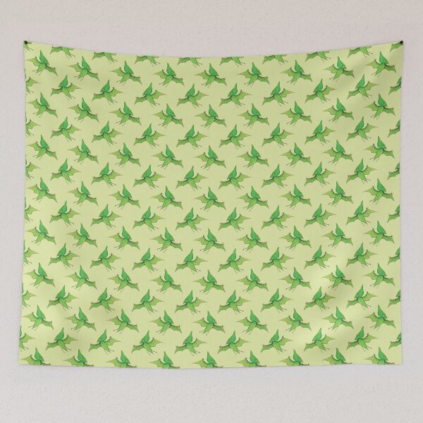 Item preview, Green Pterodactyl Pattern designed and sold by SaradaBoru.