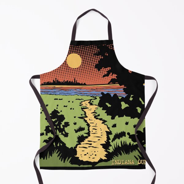 Item preview, Sunset Path Indiana Dunes Poster designed and sold by indianadunes.