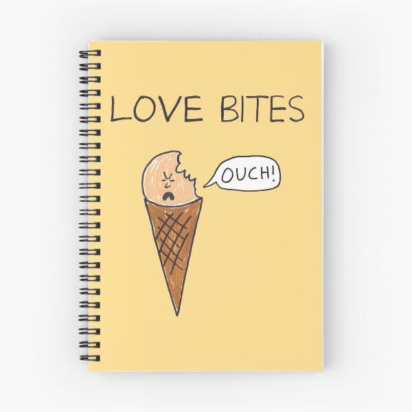 Item preview, Love Bites - Ice Cream (Pen Drawing) designed and sold by Sketchypenface.