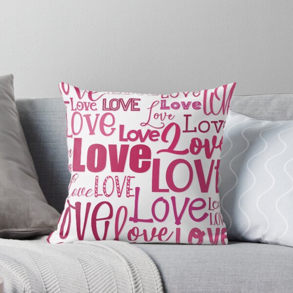 Item preview, Love is the biggest word , Valentine graphic greeting in pink and red, no background designed and sold by marina63.