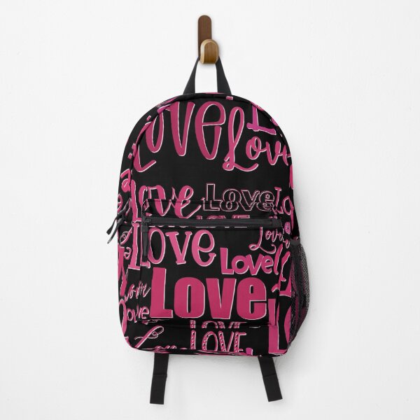 Item preview, Love is the biggest word , Valentine graphic greeting in pink and red, no background designed and sold by marina63.