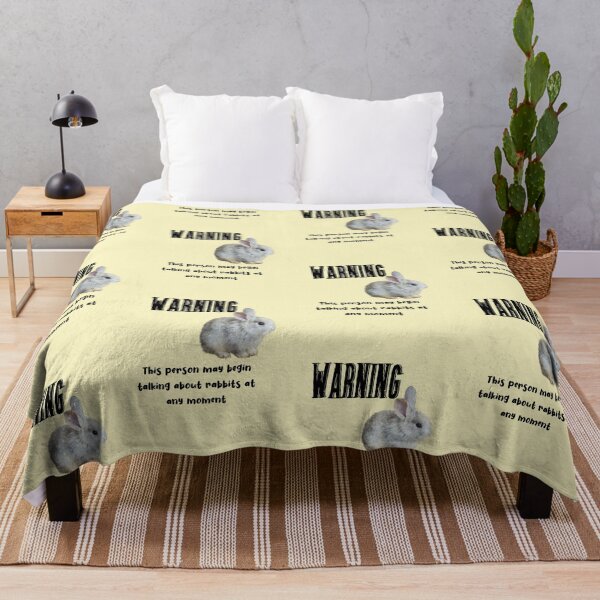 Item preview, Warning! Bunny Lover - Rabbit t shirt designed and sold by Leslie Hasty.