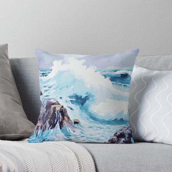 Item preview, blue ocean waves  designed and sold by XXgooddeedXX.