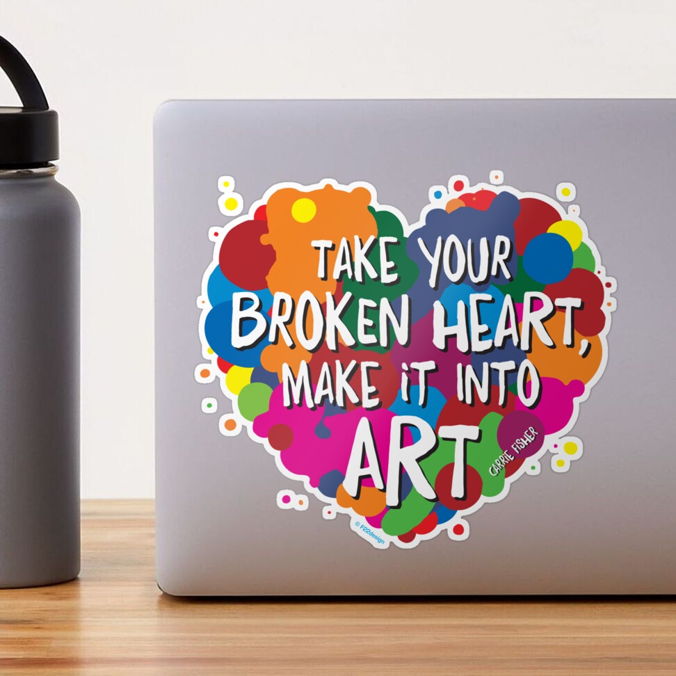 Take-your-broken-heart-make-it-into-art GIFs - Get the best GIF on GIPHY